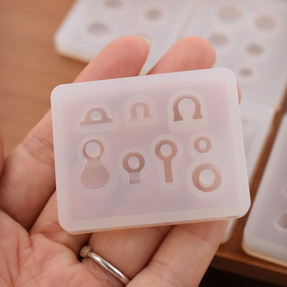 MAG Khuôn Silicone Làm Mặt Vòng cổ / Móc Khóa Hình Hạt Nhựa