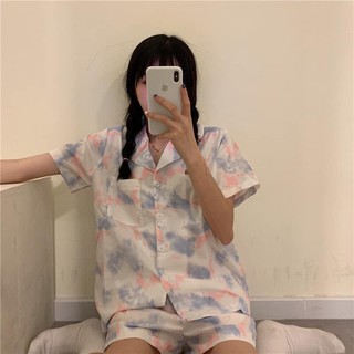 Set đồ ngủ tie dye cộc