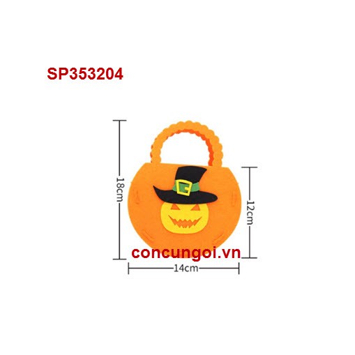 Giỏ quà Halloween ráp Bí ngô QT - SP353204