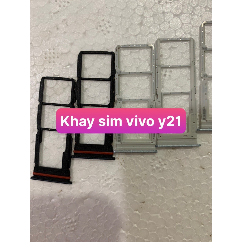 Khay sim điện thoại vivo Y21