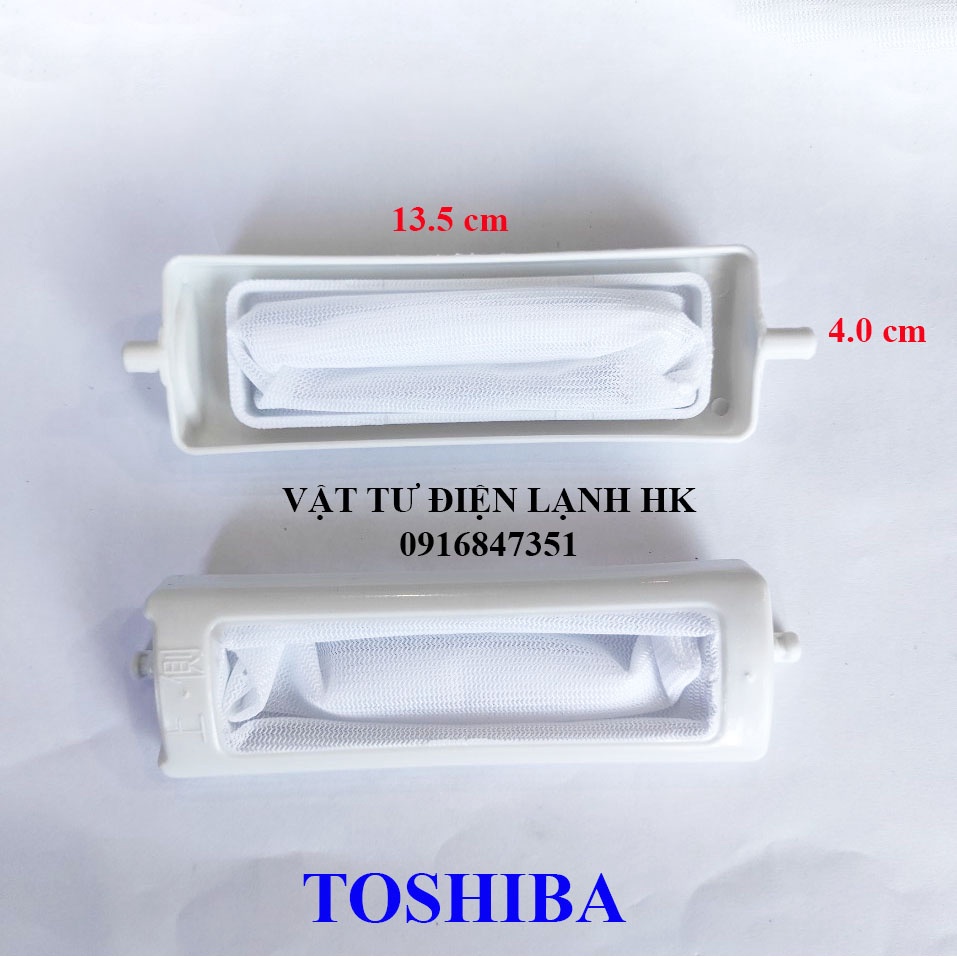 (Các hãng) Túi lưới lọc máy giặt TOSHIBA SANYO PANASONIC LG SHARP (Chọn hãng, kích thước như hình)