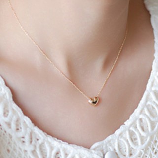 Dây chuyền / Vòng đeo chân phối mặt hình trái tim xinh xắn dành cho nữ