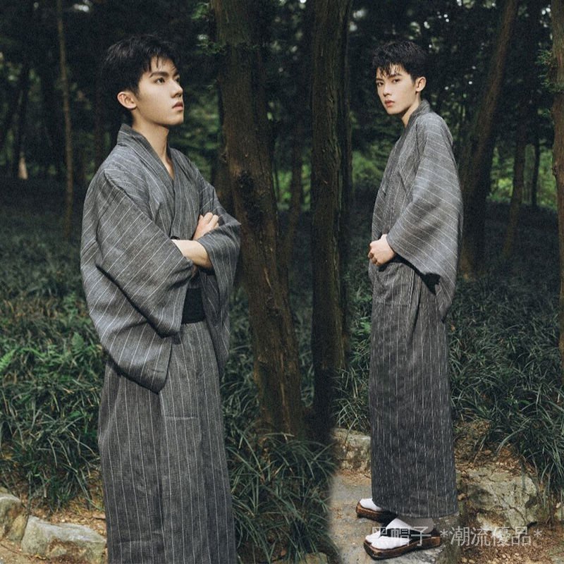 Áo Kimono Cách Tân Phong Cách Nhật Bản Thời Trang Cho Nam | BigBuy360 - bigbuy360.vn