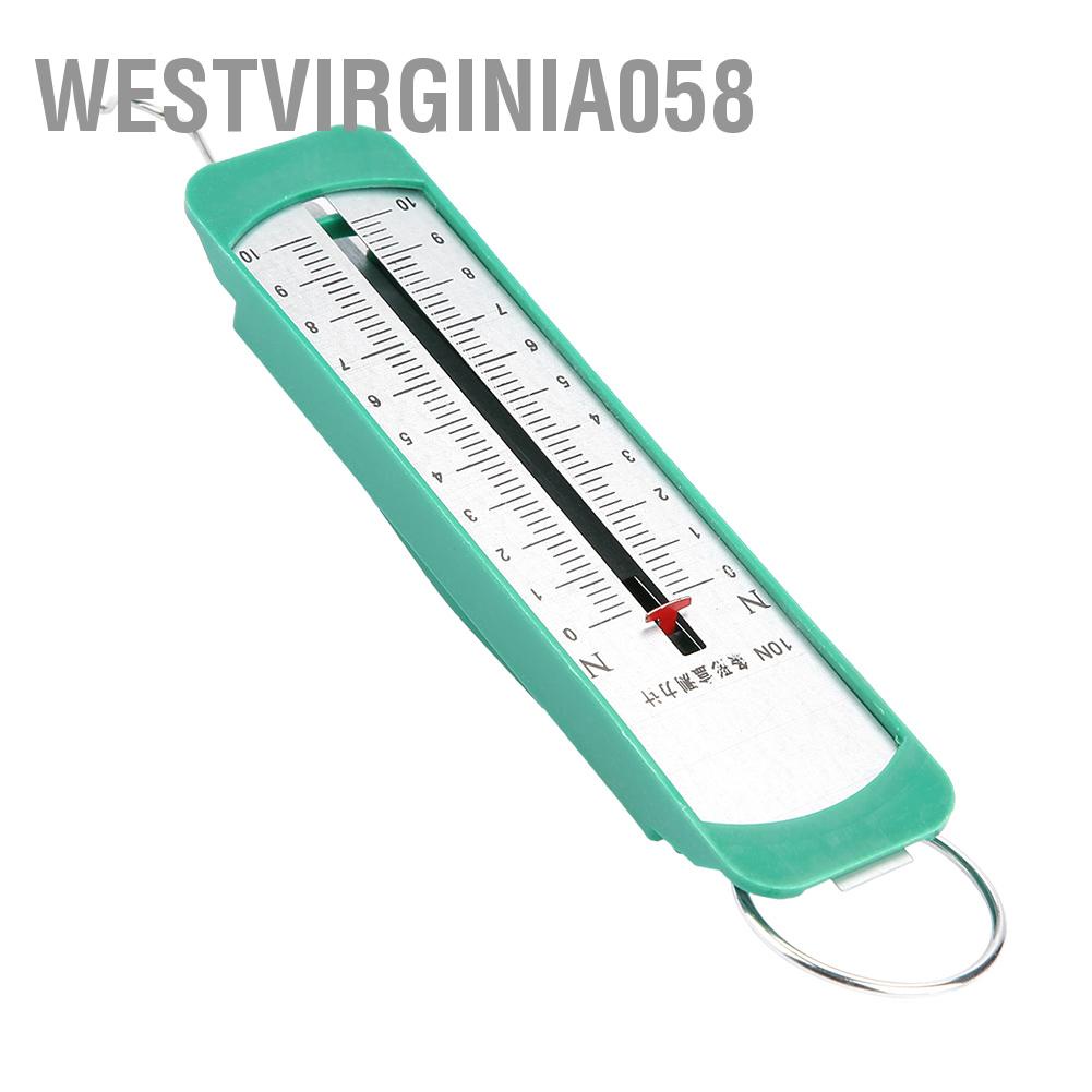 Westvirginia058 10N Newton Meter Spring Dynamometer Bar Physics Mechanical Experiment Instrument
