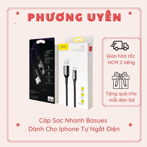 Cáp Sac Nhanh Basues Dành Cho IPTự Ngắt Điện