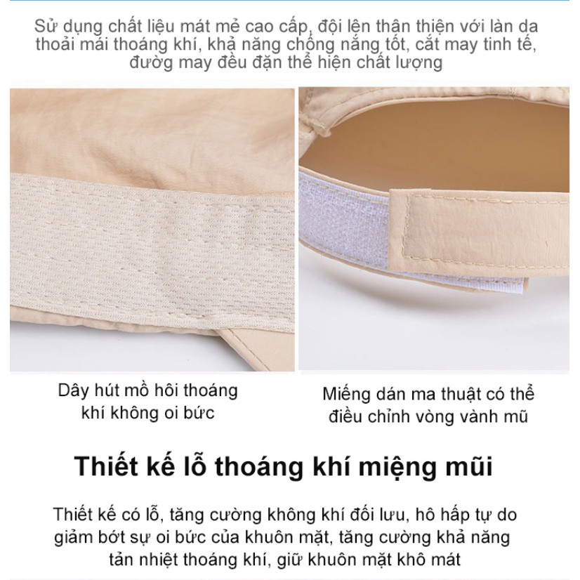 Mũ chống nắng thoáng khí UV Care Multi-Purpose - HanruiOffical