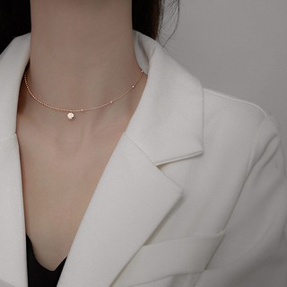 Vòng cổ bạc 925 mặt hình nón độc đáo cho nữ