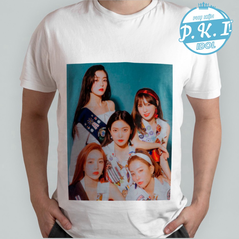 Áo Thun UNISEX In Hình Nhóm Nhạc Red Velvet 2021 - QUÀ TẶNG K-POP