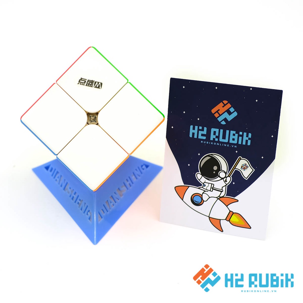 Đồ chơi Rubik 2x2 DianSheng 2x2 M có nam châm giá rẻ - H2 Rubik Shop