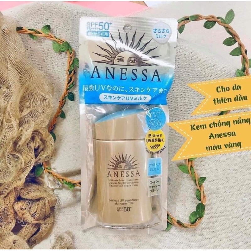 Kem chống nắng Anessa Perfect UV Sunscreen Skincare Milk 60ml