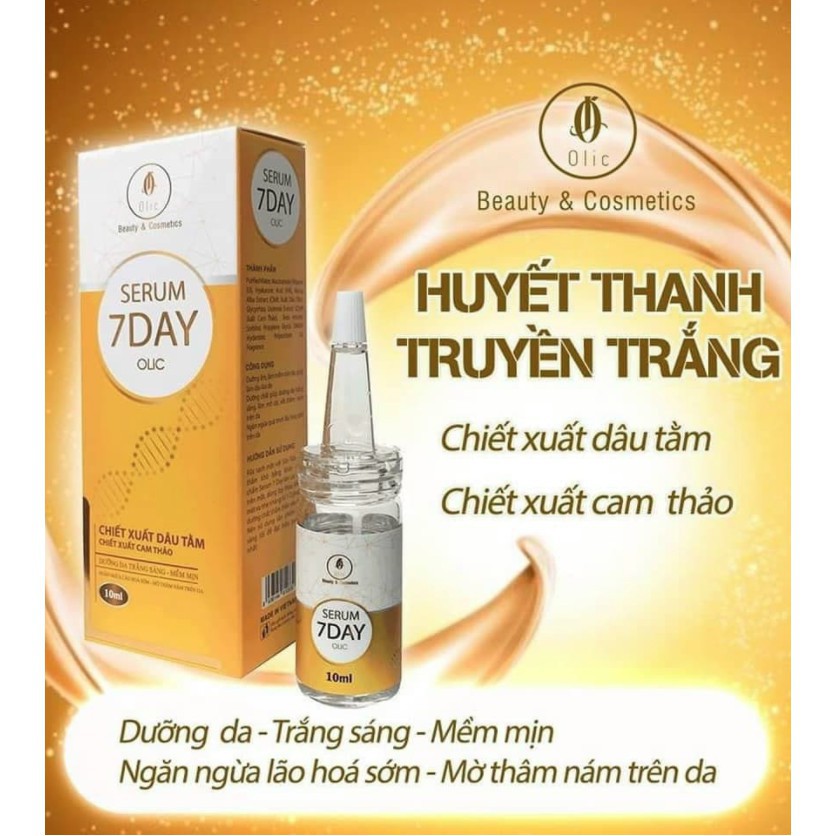 Huyết thanh truyền trắng 7day olic