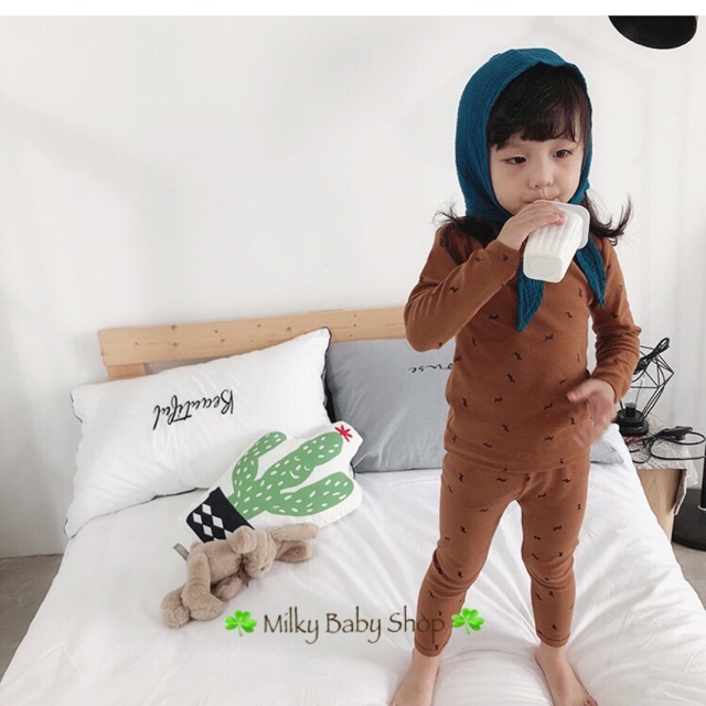 Freeship 99k toàn quốc_,Set thun nâu