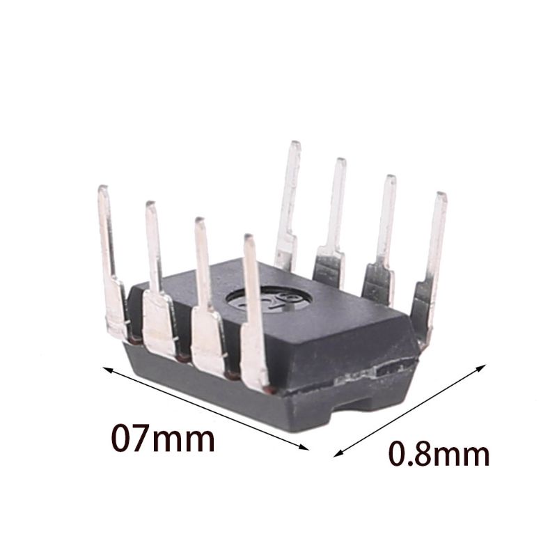 Bộ 50 Đồng Hồ Bấm Giờ NE555 NE555P DIP-8 Chuyên Dụng