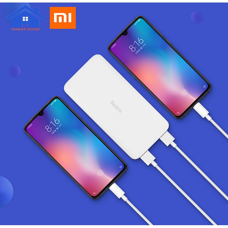 [HÀNG CHÍNH HÃNG] Sạc Dự Phòng Xiaomi Redmi 10000mAh 2020 Hàng Chính Hãng DGW - Pin sạc dự phòng Xiaomi 10000mAh Gen 2C