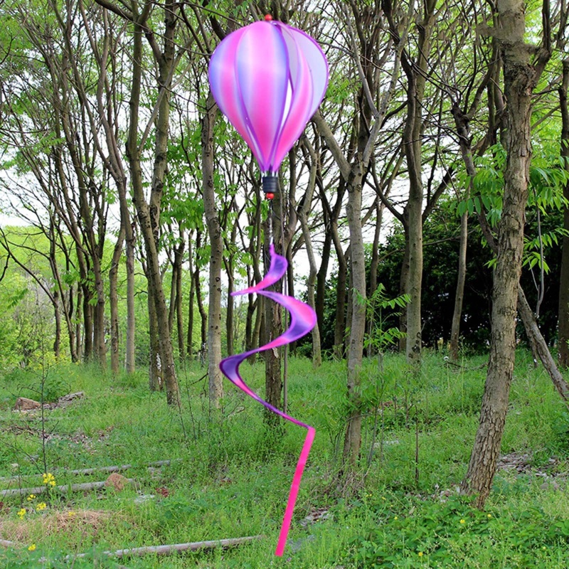 Whi Bong Bóng Gió Con Quay Gió Trang Trí Sân Vườn
