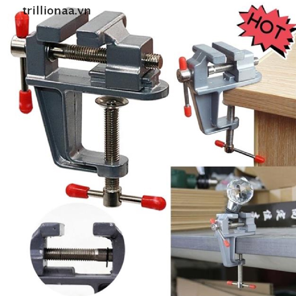 Kìm Kẹp Mini Bằng Hợp Kim Nhôm Phong Cách Vintage Tiện Dụng DIY