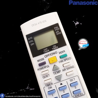 Điều khiển điều hòa Panasonic ion A75C2835