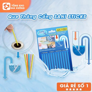 Bộ 12 Que Thông Cống SANI STICKS