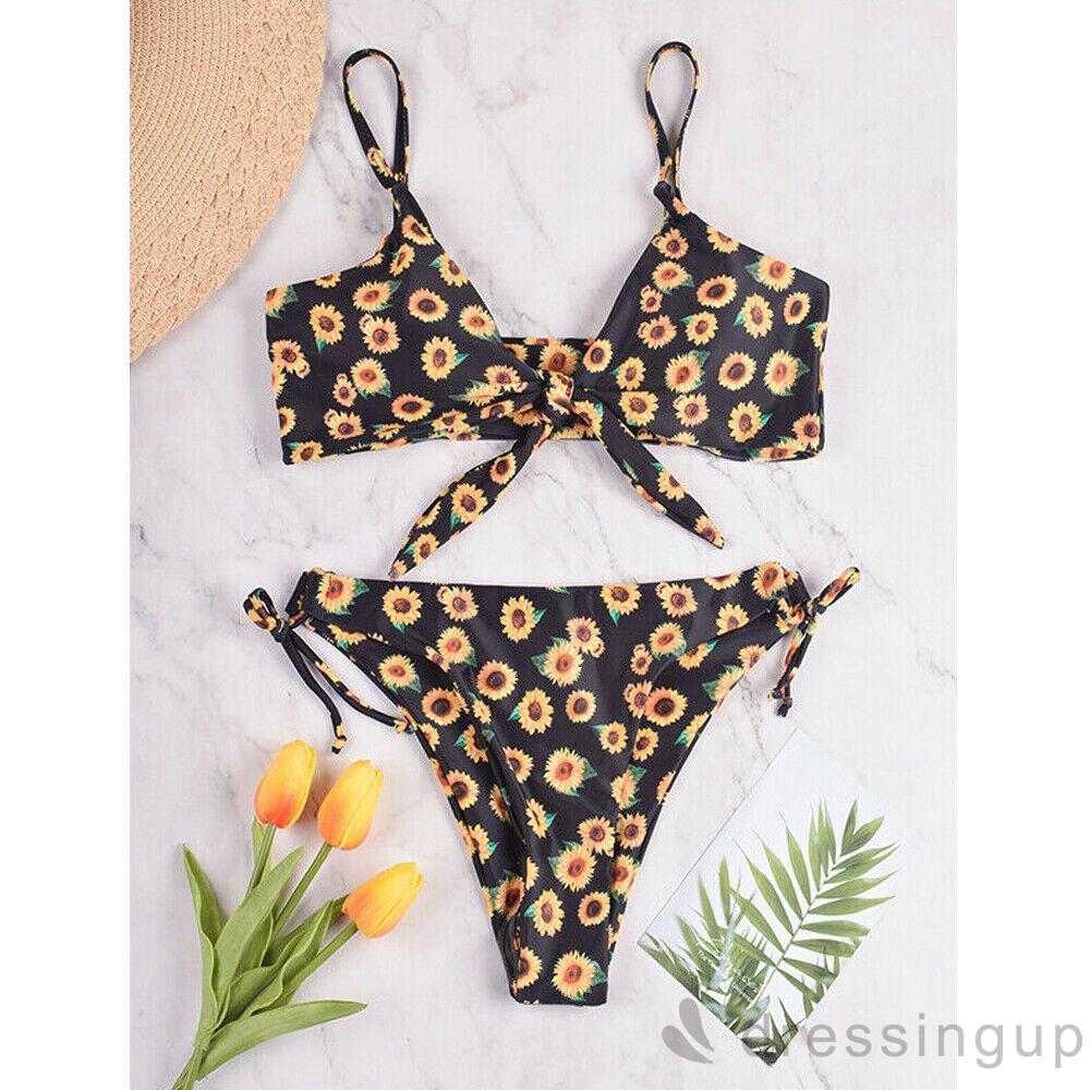 Bikini In Hoa Phối Dây Có Đệm Mút | BigBuy360 - bigbuy360.vn