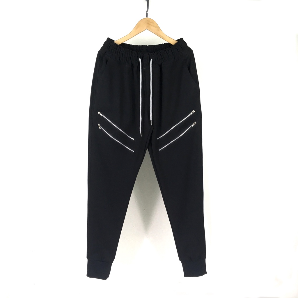 Quần Jogger Kaki YB Khóa Đùi QJYB04