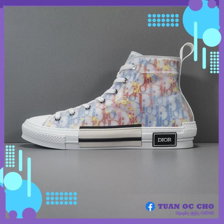 Giày ORDER dior B23 High  Rainbow  chất lượng tốt nhất