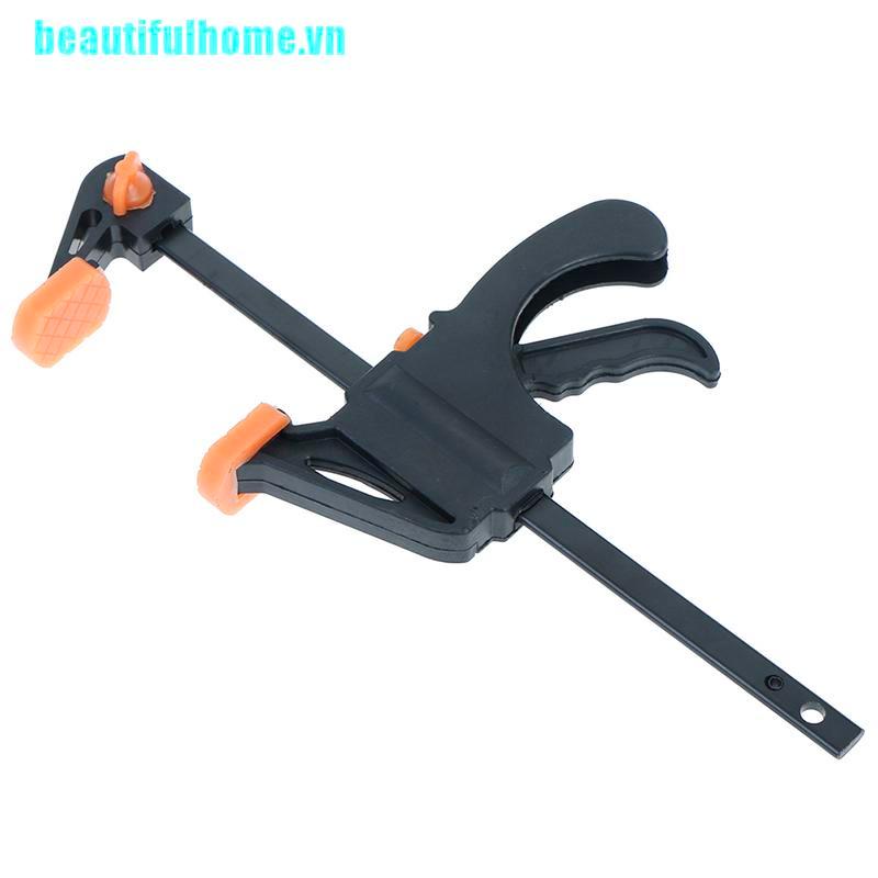 Kẹp chữ F hỗ trợ làm sản phẩm gỗ an toàn tiện dụng 4 inch