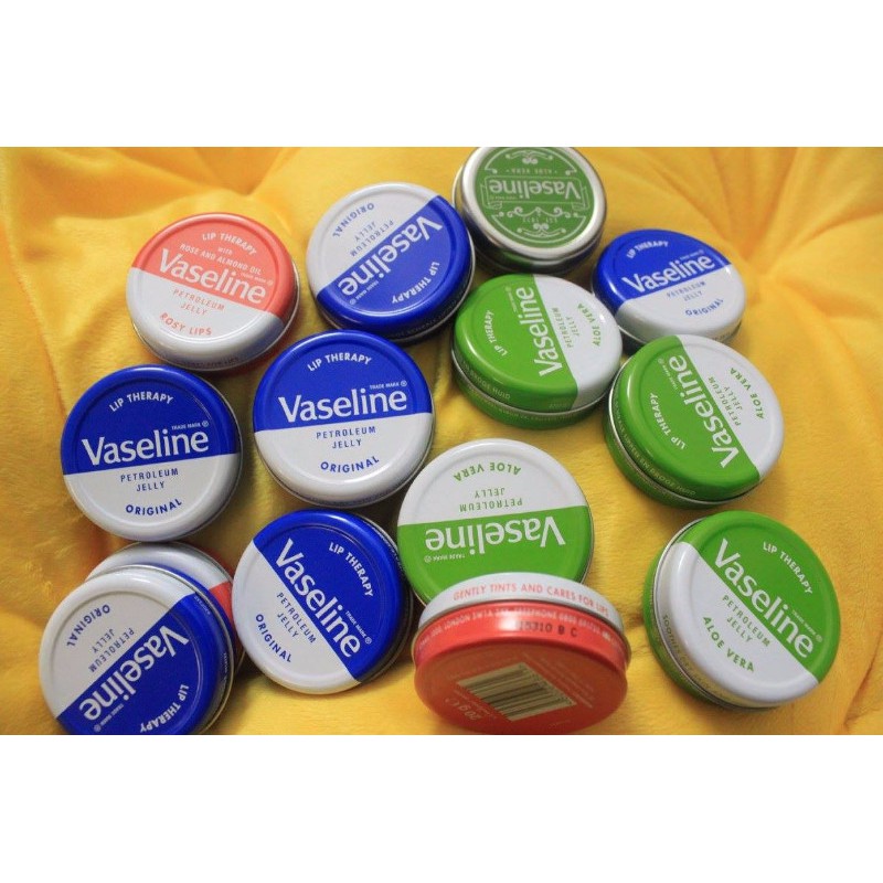 Vaseline dưỡng môi hộp thiếc 20g