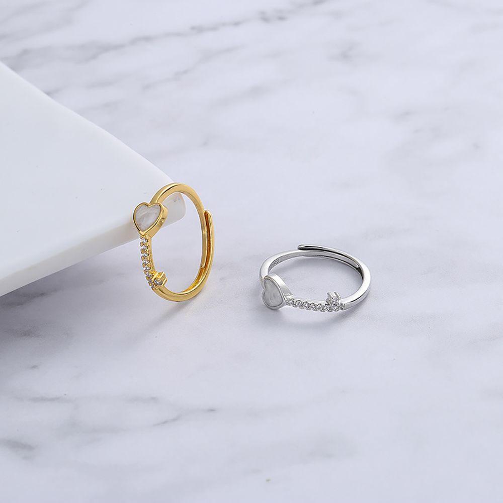 Nhẫn Đồng Hình Trái Tim Dễ Thương Cho Nữ