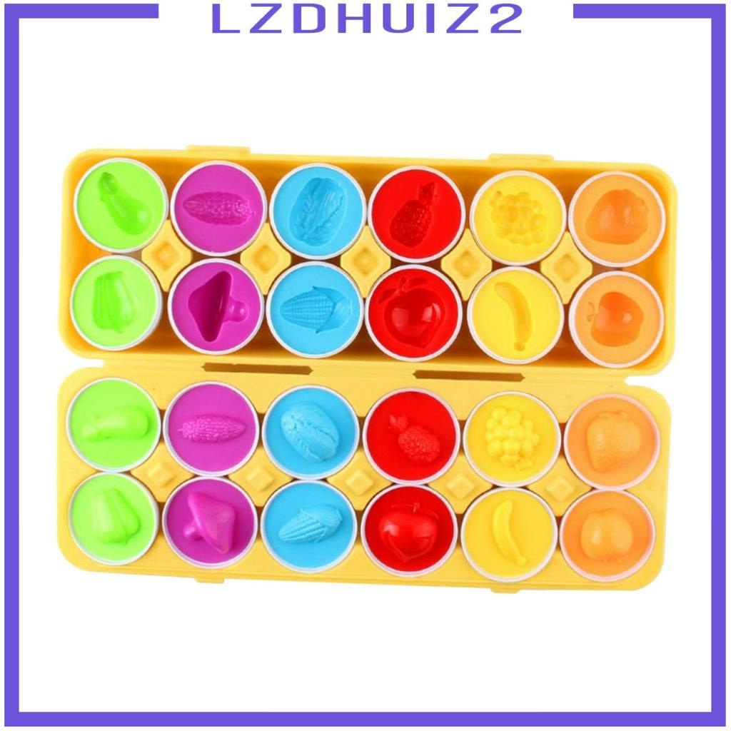 Đồ Chơi Hình Quả Trứng Nhiều Màu Sắc Dễ Thương Cho Bé