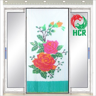 Màn hạt nhựa nội thất công ty hai con rồng code 818 bông hồng
