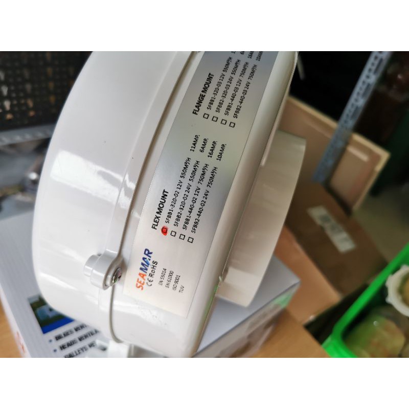 Quạt Hút Thông Gió Con Sò Điện 12V Lưu Lượng 320CFM /550M3/h