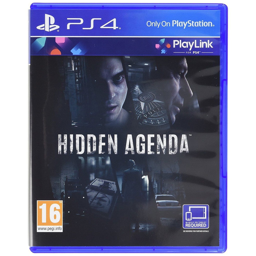 Đĩa Game PS4: Hidden Agenda - Like new (Như mới)