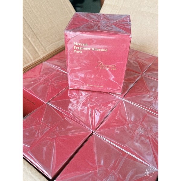 Nước hoa nữ BAC CARAT ROUGE 540 MFK Đỏ - 70ml