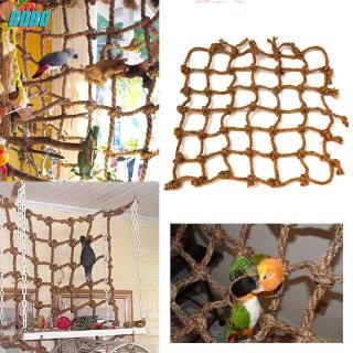 Bộ thang lưới dây thừng dành cho chim vẹt tập luyện leo trèo