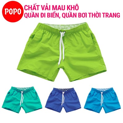 Quần bơi nam chính hãng POPO ST1 chất liệu mau khô