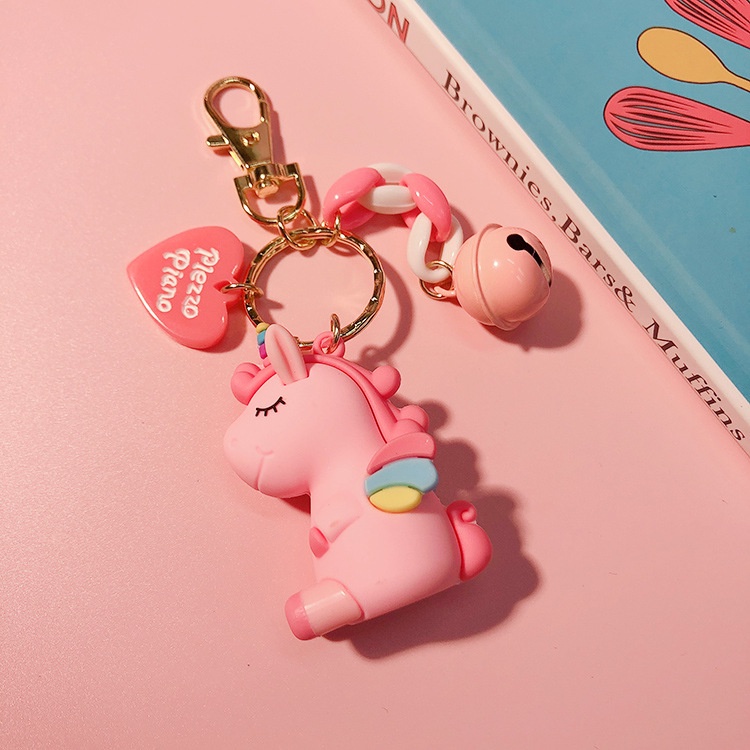 Móc khóa ngựa pony nhiều màu dễ thương cho bé MPN