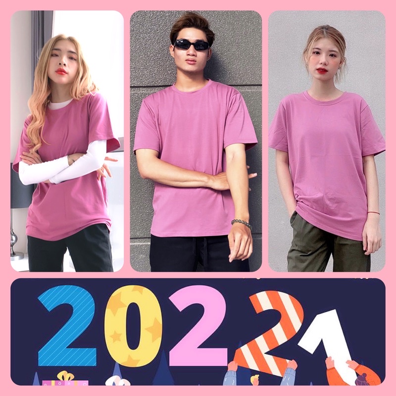 ÁO THUN UNISEX TONE HỒNG NGỌT NGÀO CHÍNH HÃNG AGE2X