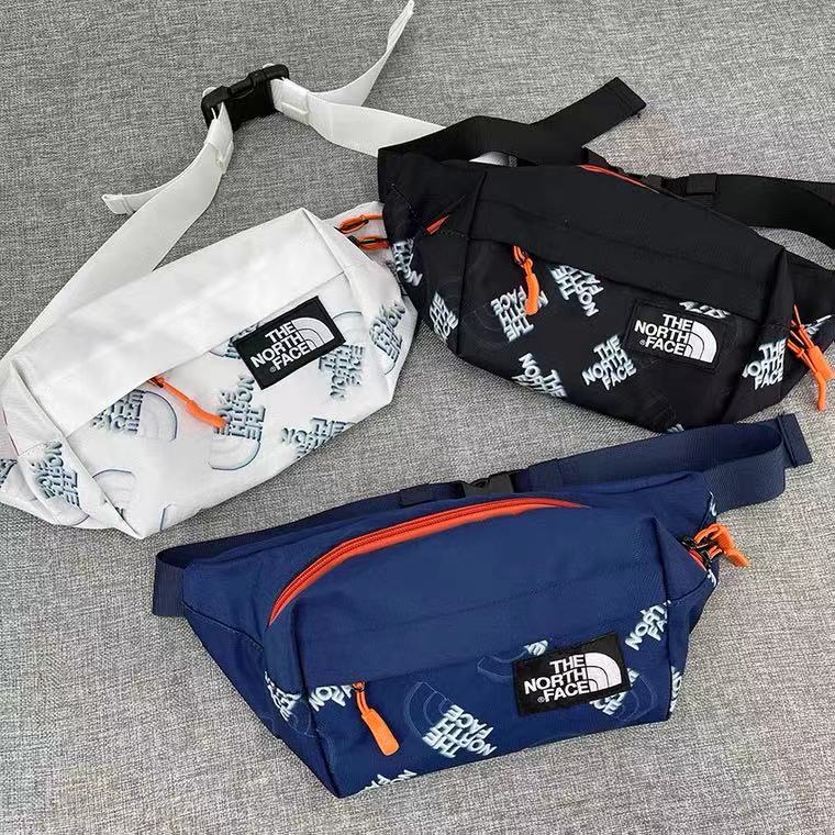 Túi đeo chéo ngực họa tiết THE NORTH FACE phong cách retro thời trang đường phố mới 2021