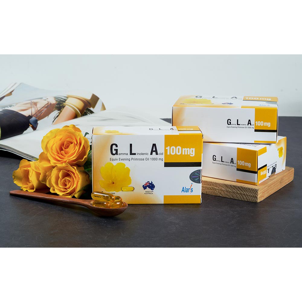 Tinh dầu hoa anh thảo GLA 100mg - Cân bằng nội nội tiết tố nữ, hàng chính hãng của Úc