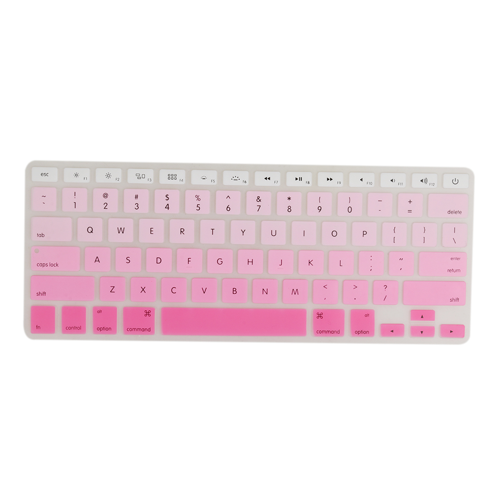 Ốp Lưng Silicon Bảo Vệ Bàn Phím Máy Tính Màu Hồng Cho Air 13 "15" | BigBuy360 - bigbuy360.vn