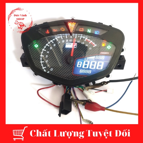Đồng hồ điện tử Uma Racing Exciter 2006 > 2010 & Sirius 50 -110 Cắm Giắc Zin