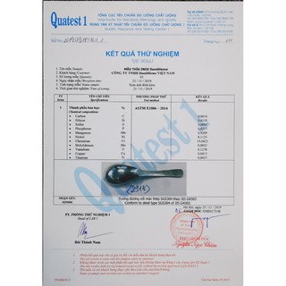 BỘ 6 THÌA INOX NGẮN BÚN PHỞ DANDIHOME