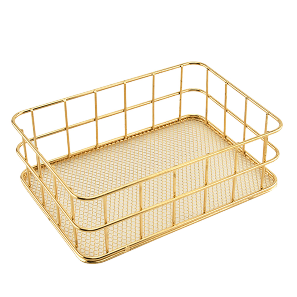 Giỏ Lưới Sắt Đựng Đồ Dùng Văn Phòng 16.5x6.5x24cm