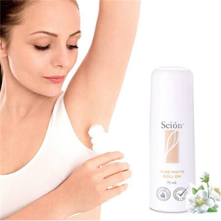 Lăn khử mùi Scion Nuskin Pure White Roll On 75ml của Mỹ