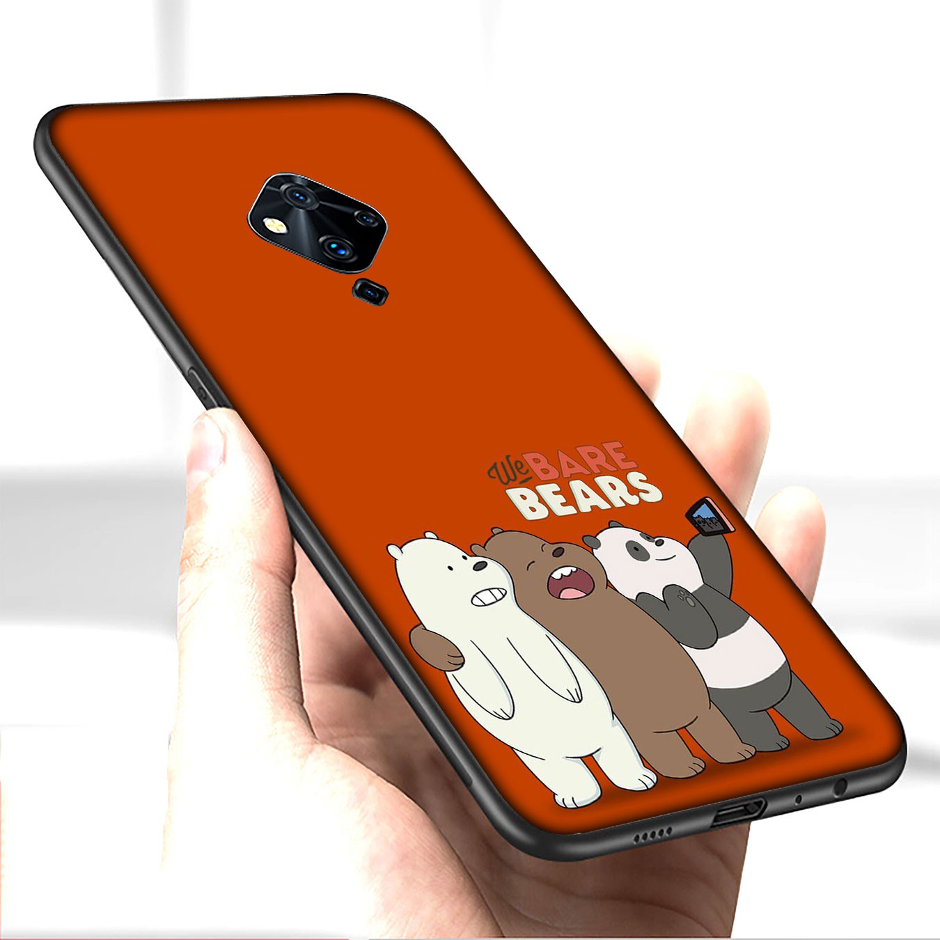 Samsung Galaxy S21 Ultra S8 Plus F62 M62 A2 A32 A52 A72 S21+ S8+ S21Plus Casing Soft Silicone H13 Anime We Bare Bears Phone Case