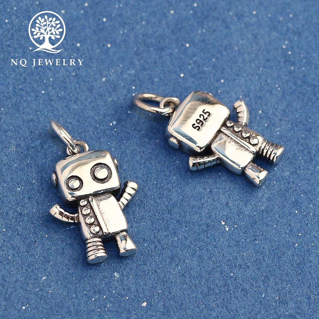 Charm treo robot vui vẻ - NQ Jewelry