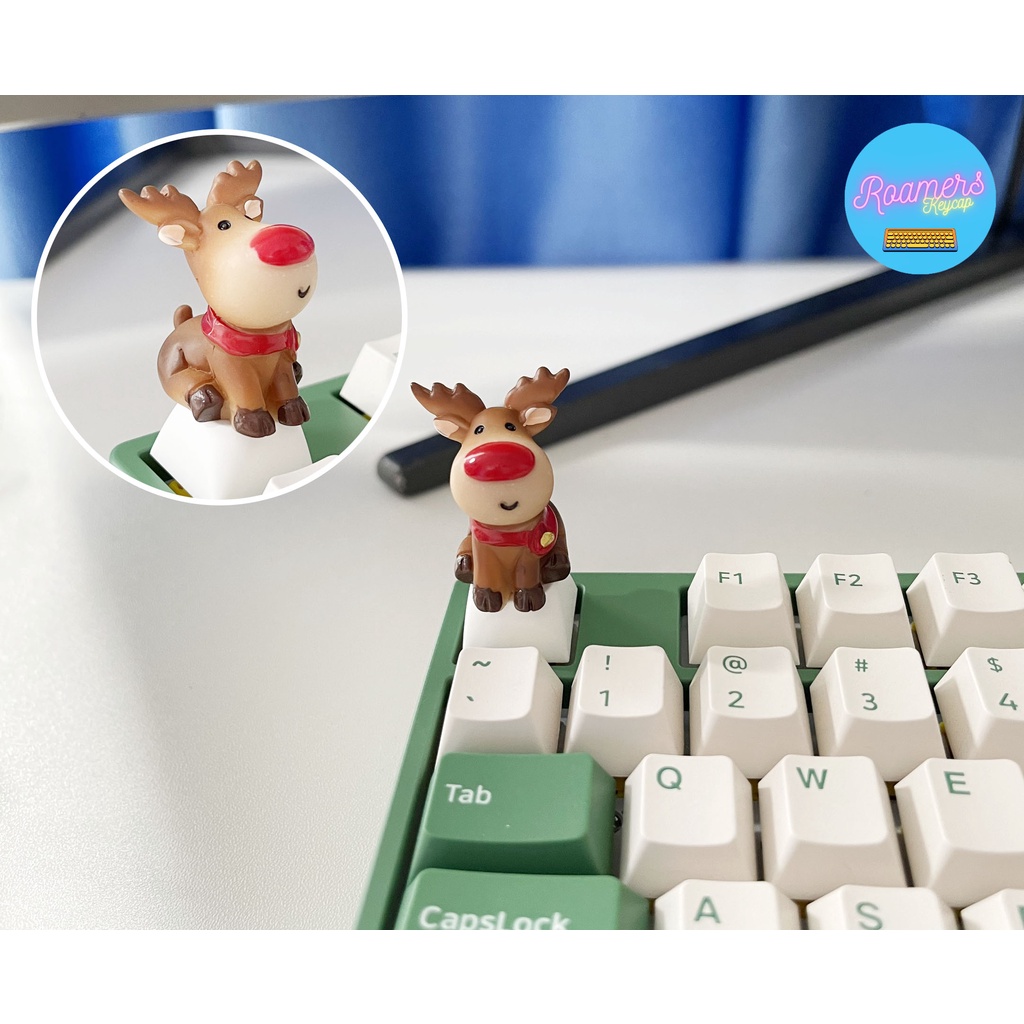 Keycap Merry Christmas giáng sinh đáng yêu Keycaps Phím Lẻ R4 PBT