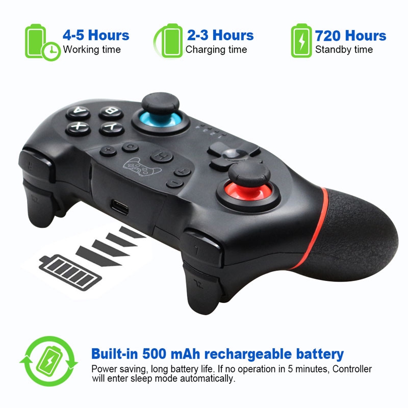 Tay Cầm Chơi Game Bluetooth Không Dây Chuyên Dụng Dành Cho Nintendo Switch Pro Ns-Switch Pro