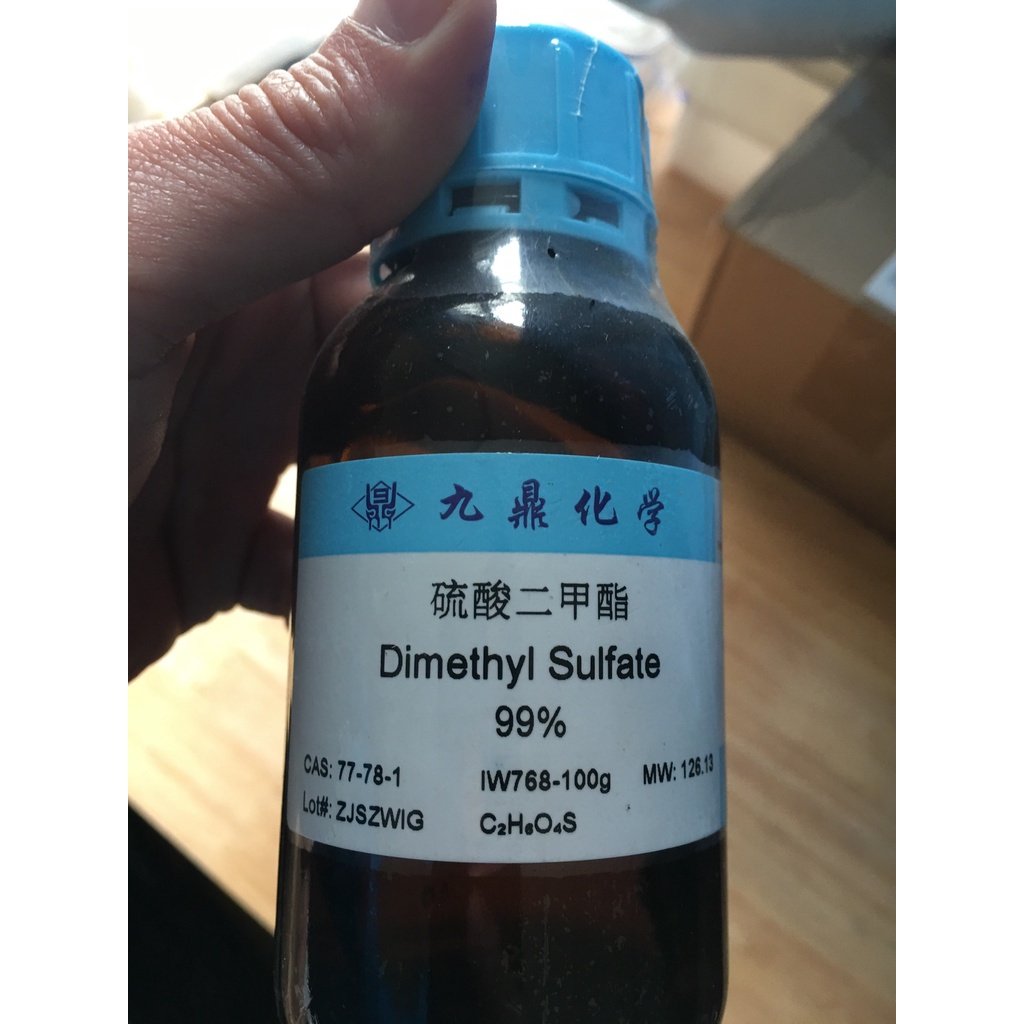Hóa chất Dimethyl Sulfate 98% CAS 77-78-1 chai 100g