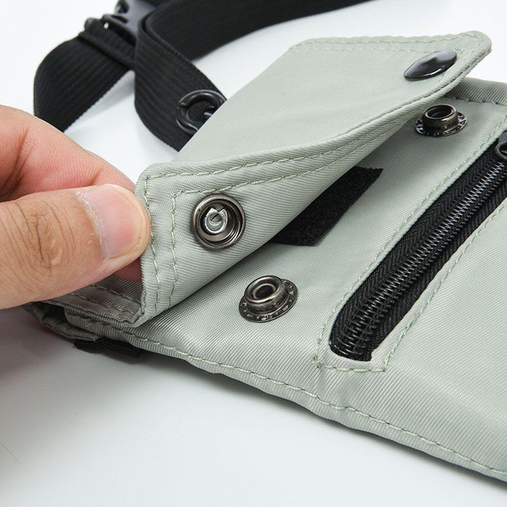 Túi Đeo Chéo Nhỏ Bằng Nylon Dùng Đựng Thẻ Id / Điện Thoại